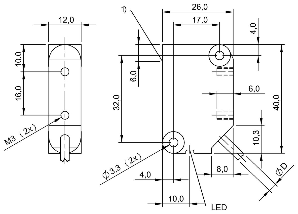 Inductive proximity switches and proximity sensors
