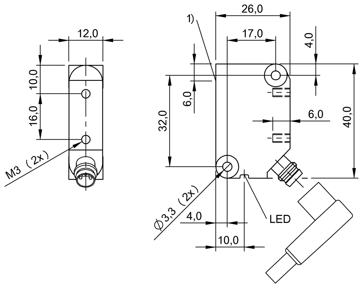 Inductive proximity switches and proximity sensors