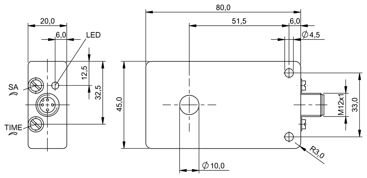 Inductive ring sensors and tube sensors