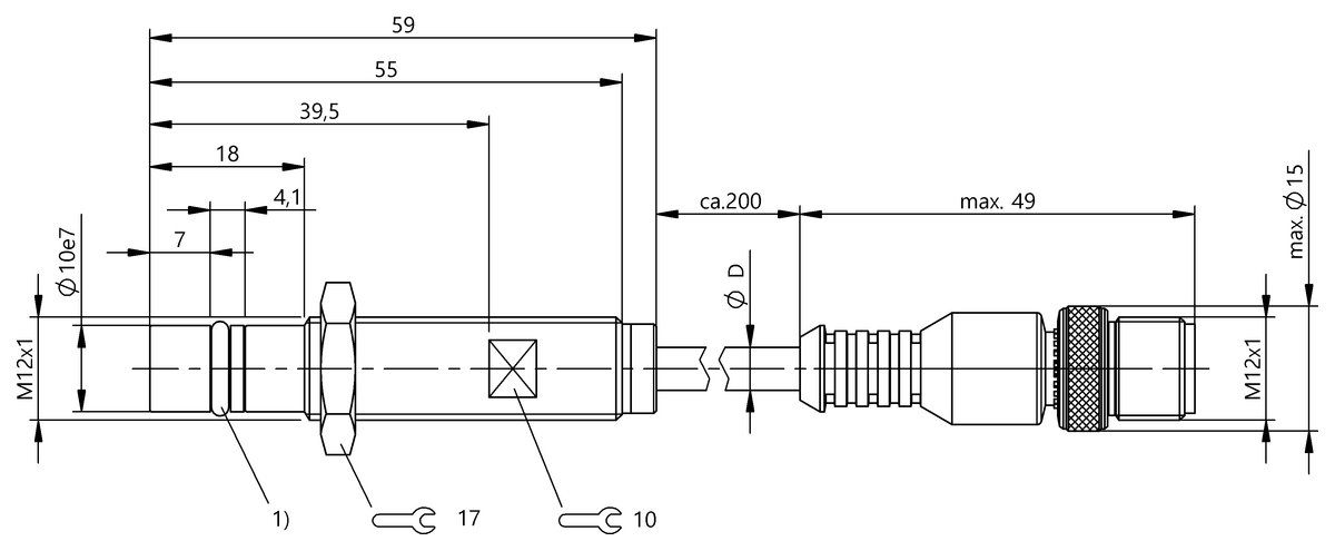 Hochdruckfeste induktive Sensoren
