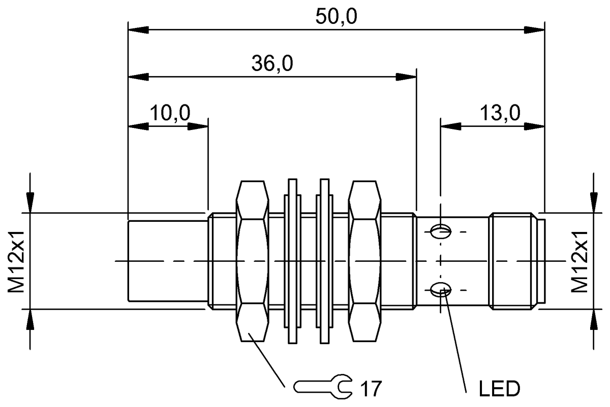 Inductive factor 1 sensors