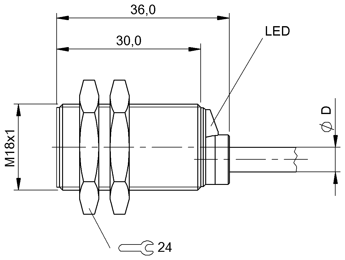 Inductive distance sensors