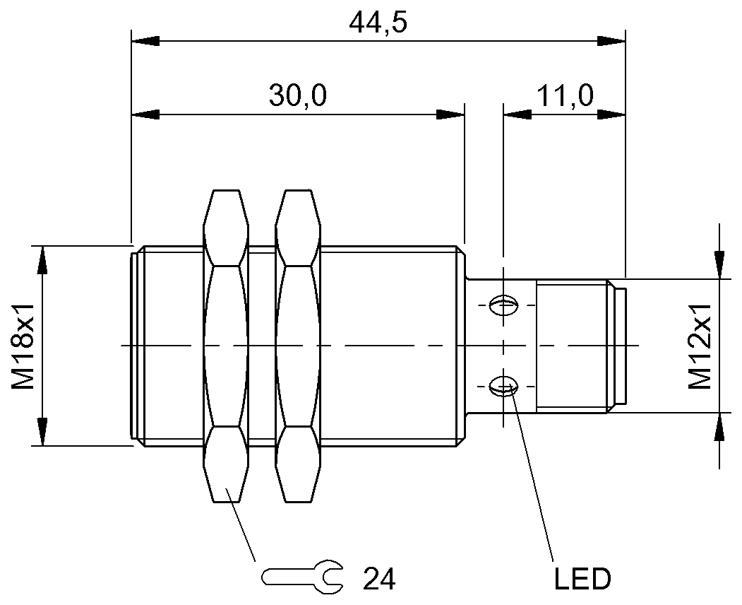 Inductive distance sensors