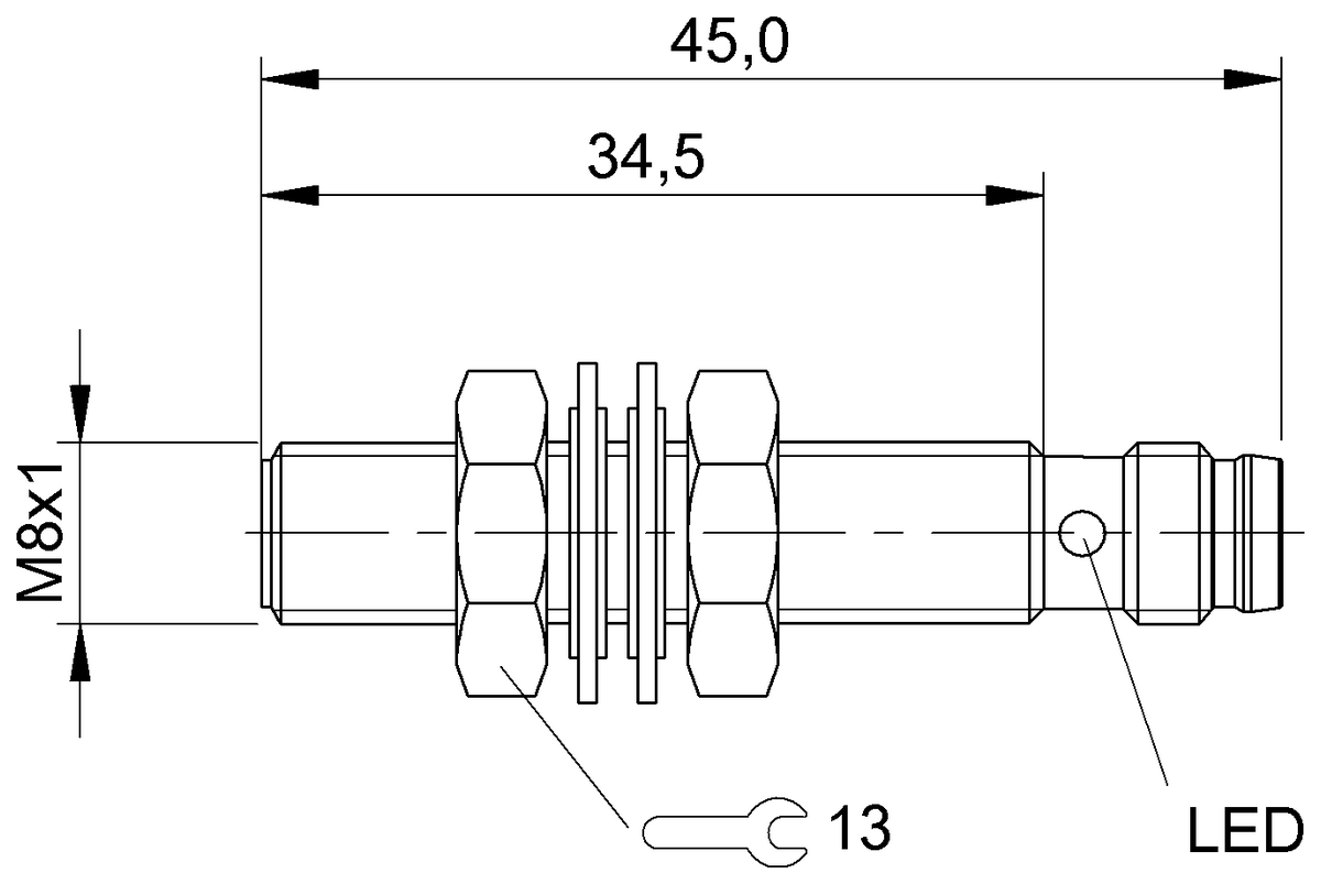 Inductive proximity switches and proximity sensors