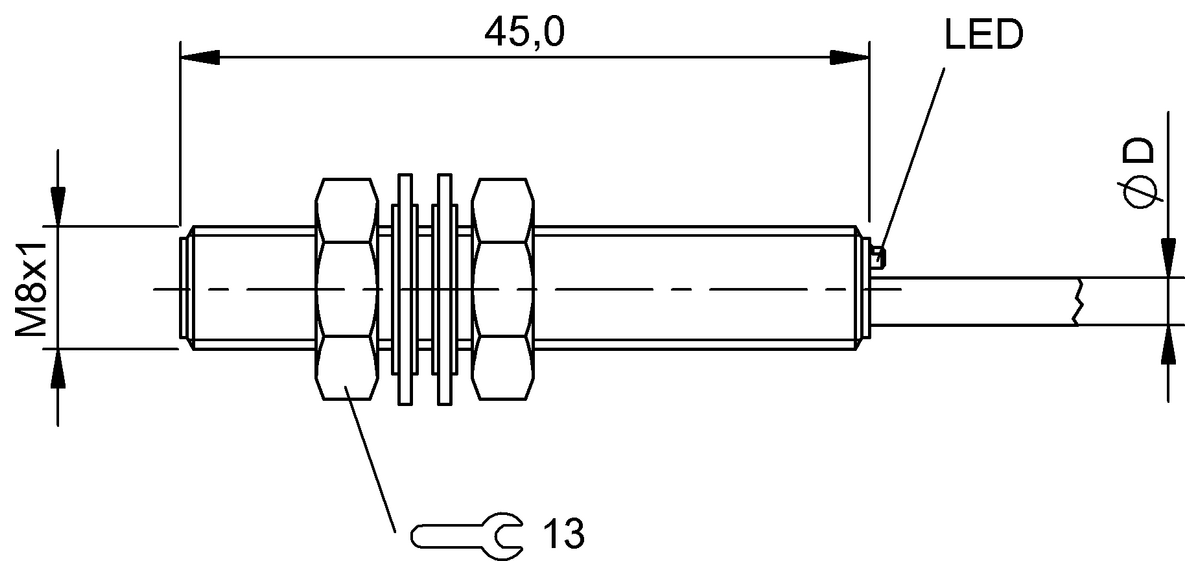 Czujniki indukcyjne zbliżeniowe