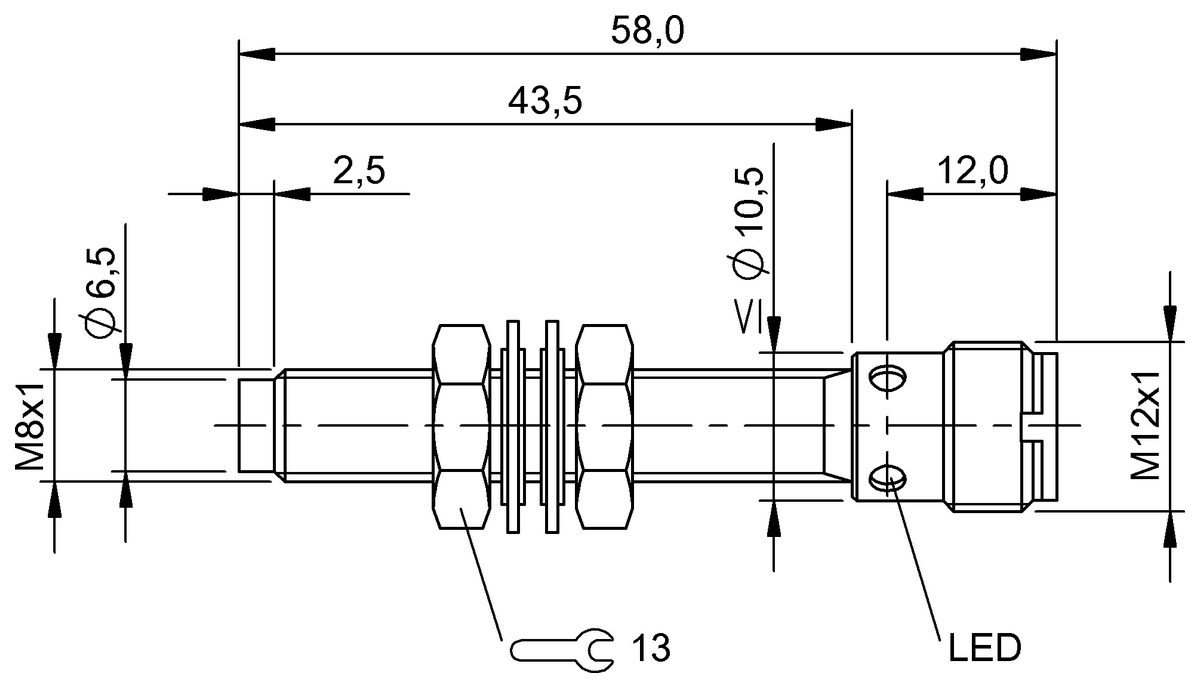 Inductive proximity switches and proximity sensors