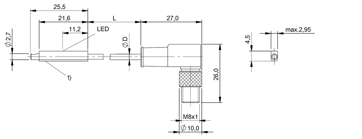 Interruttori a cilindro per diverse forme di scanalatura
