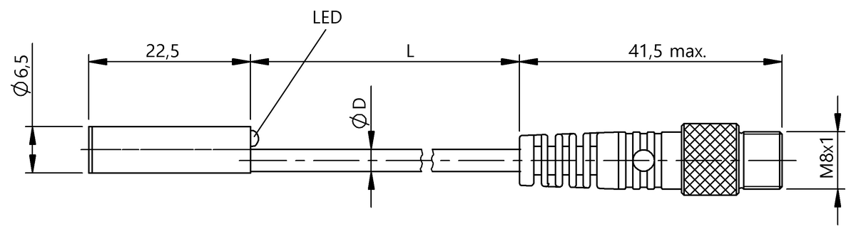 Inductive proximity switches and proximity sensors