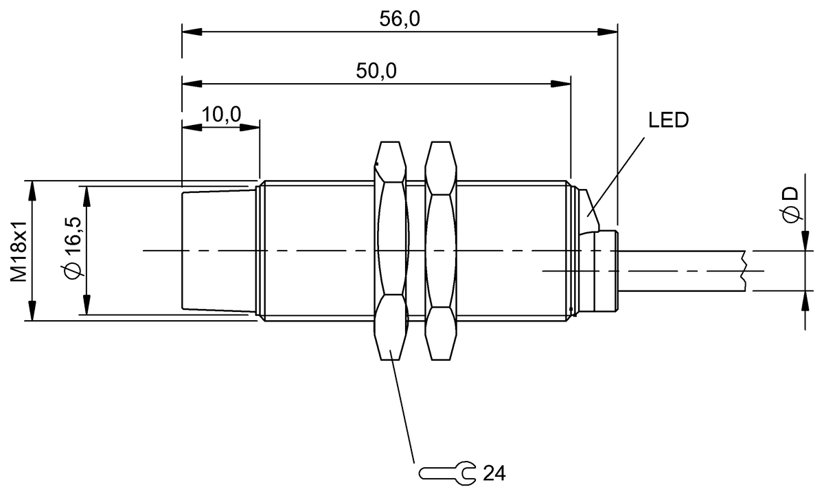 Inductive proximity switches and proximity sensors