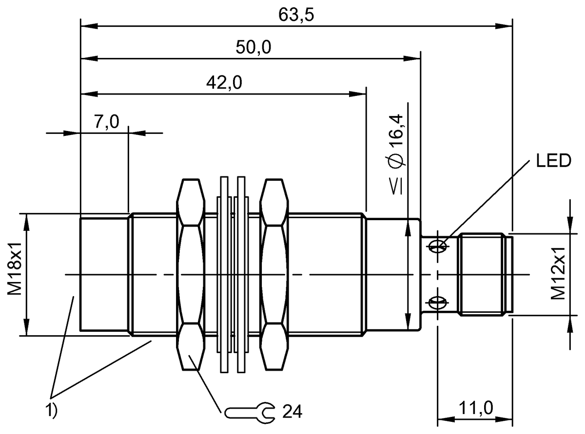 Pressure-rated inductive sensors