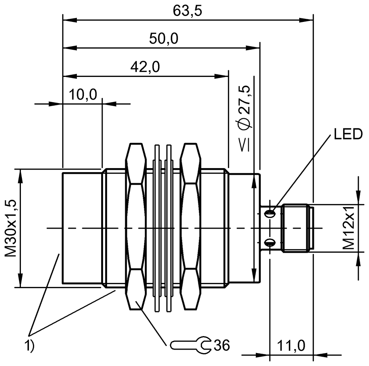 Pressure-rated inductive sensors