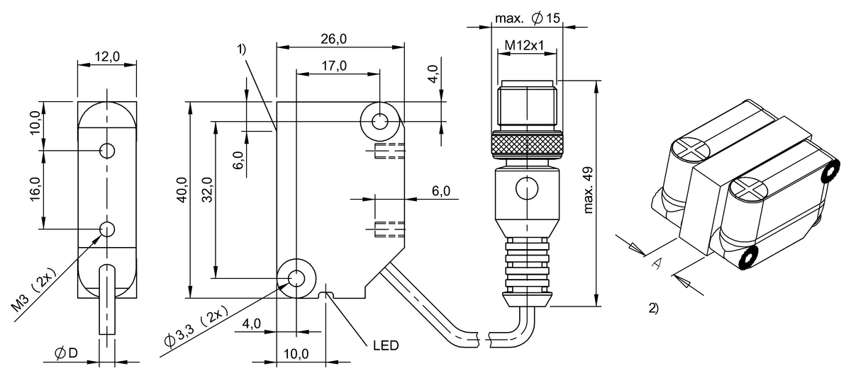 誘導型近接センサ