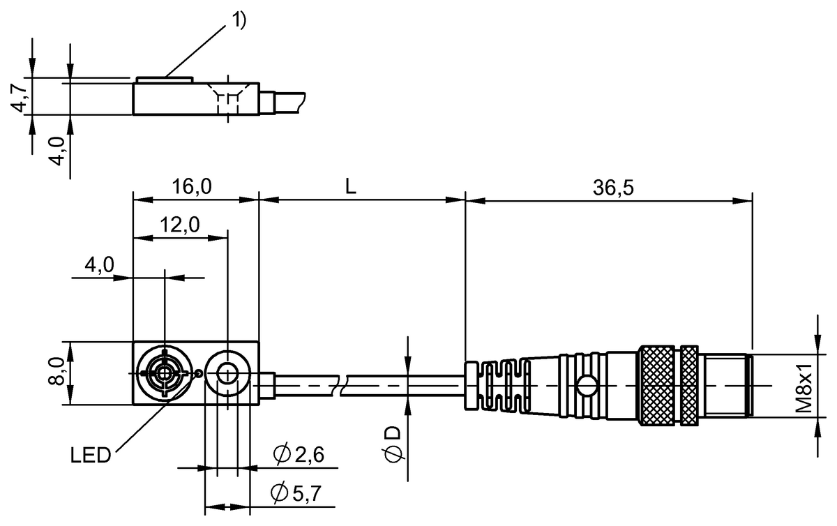 Inductive proximity switches and proximity sensors
