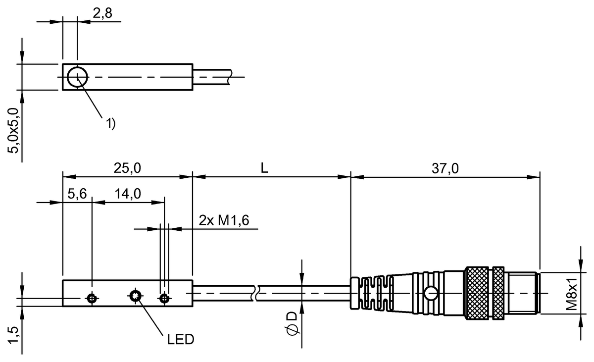 Inductive proximity switches and proximity sensors