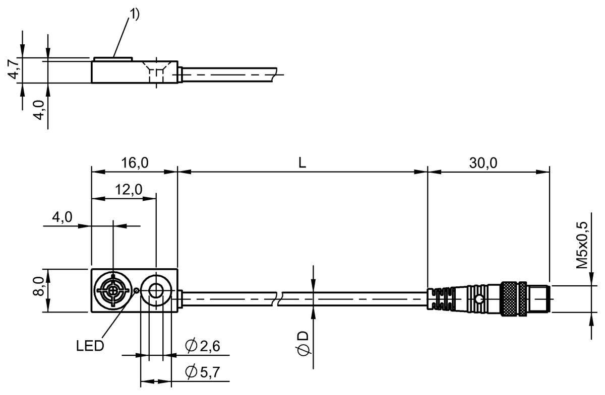 Inductive proximity switches and proximity sensors