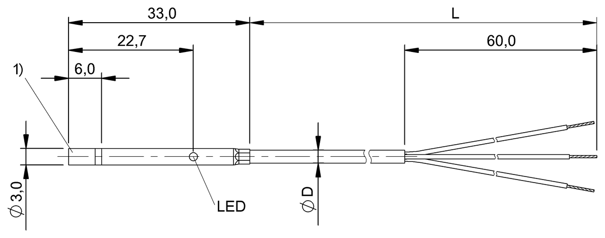 Inductive proximity switches and proximity sensors