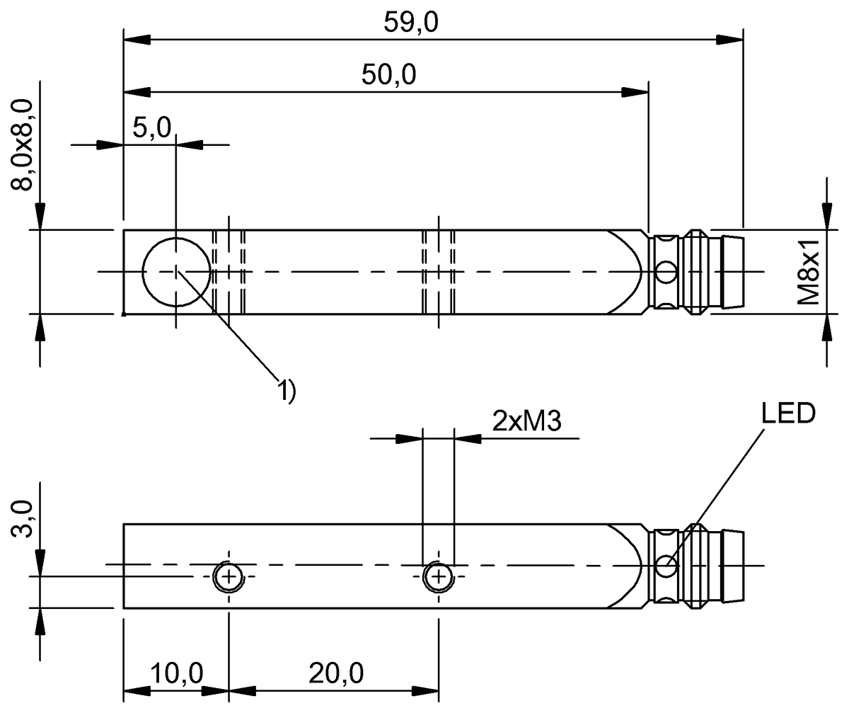 Inductive proximity switches and proximity sensors