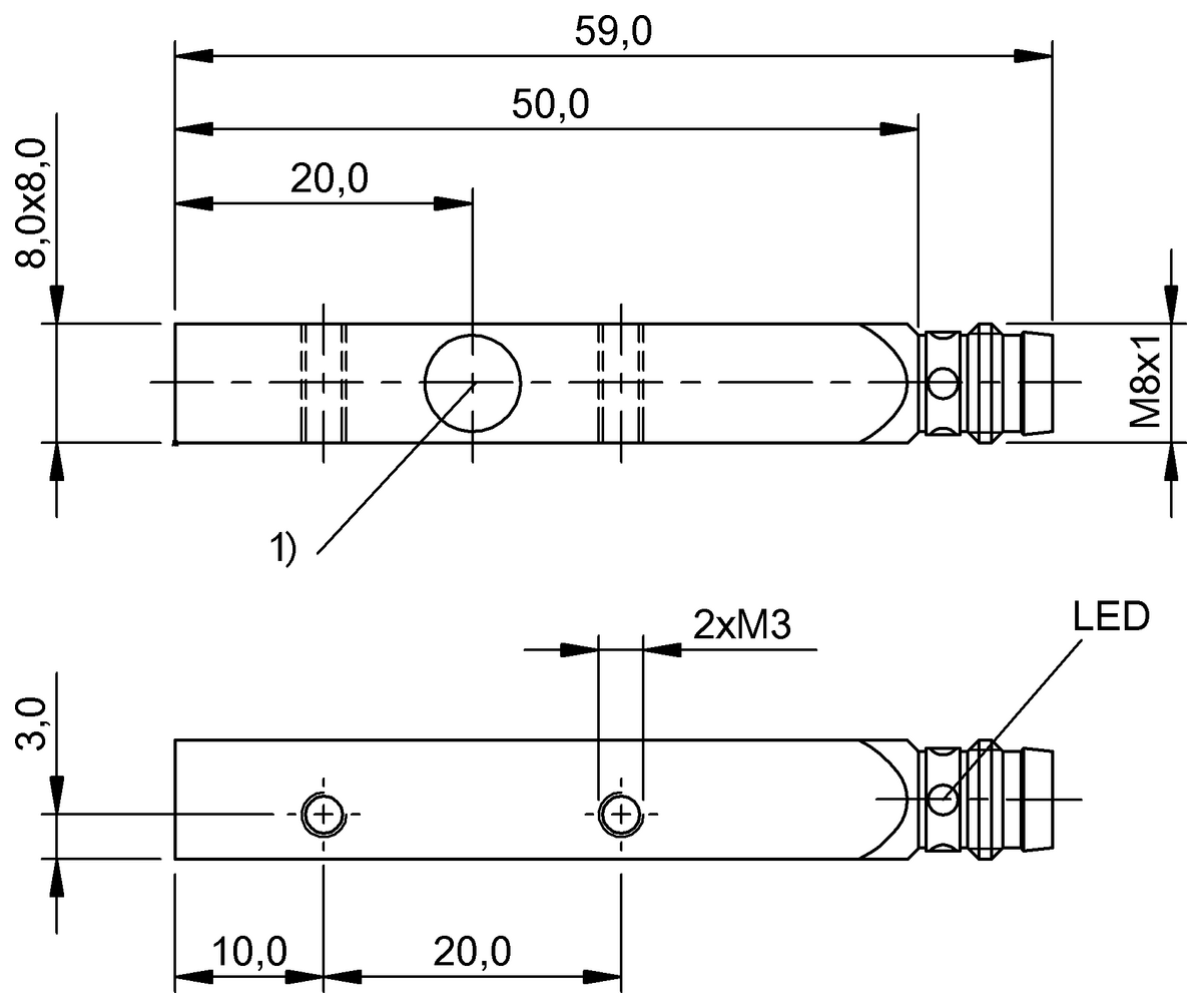 Inductive proximity switches and proximity sensors