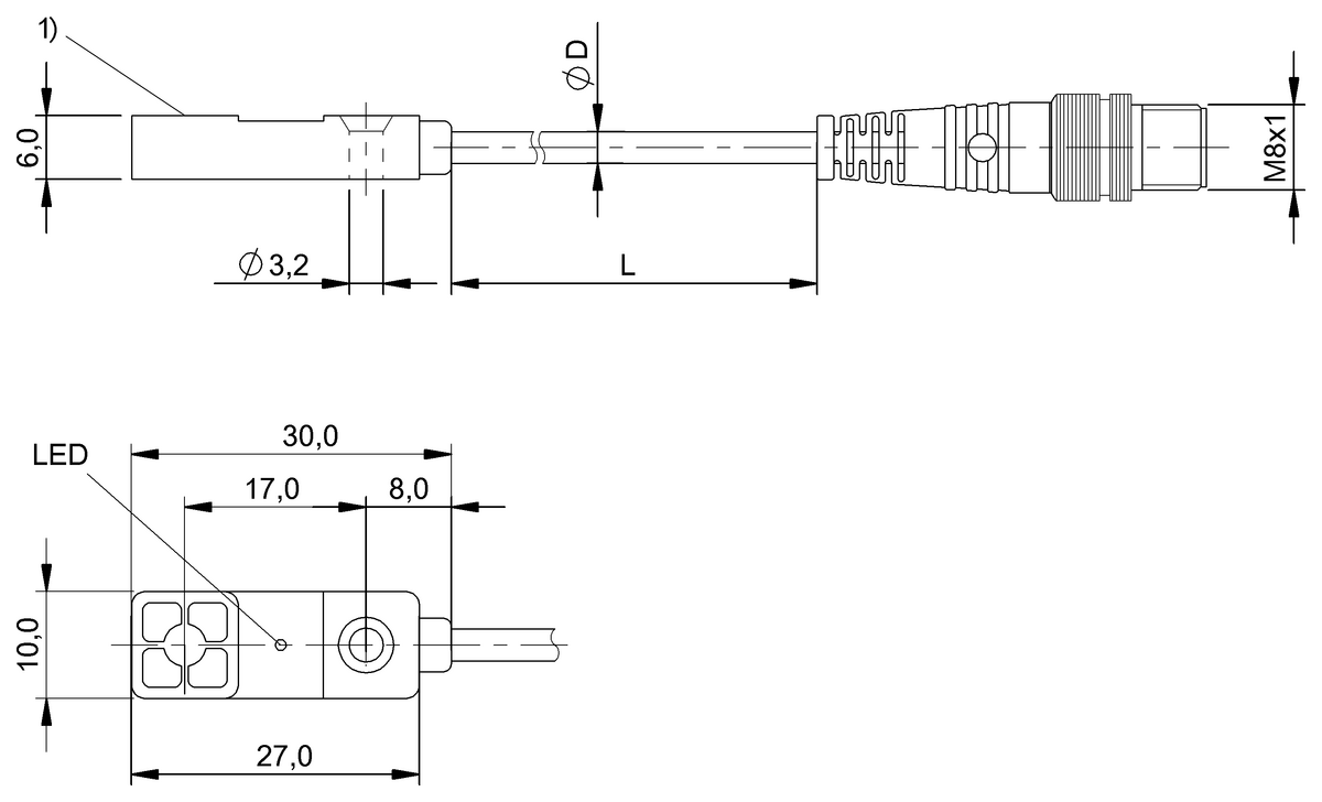 Inductive proximity switches and proximity sensors