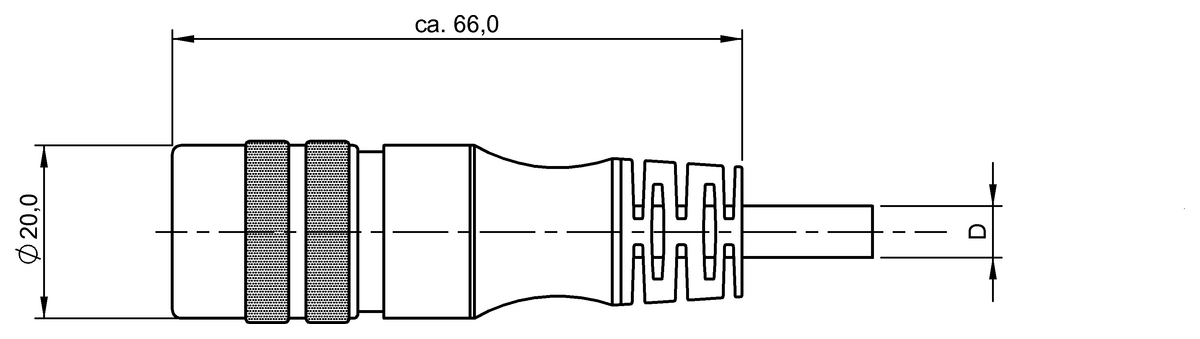 Single-ended cordsets