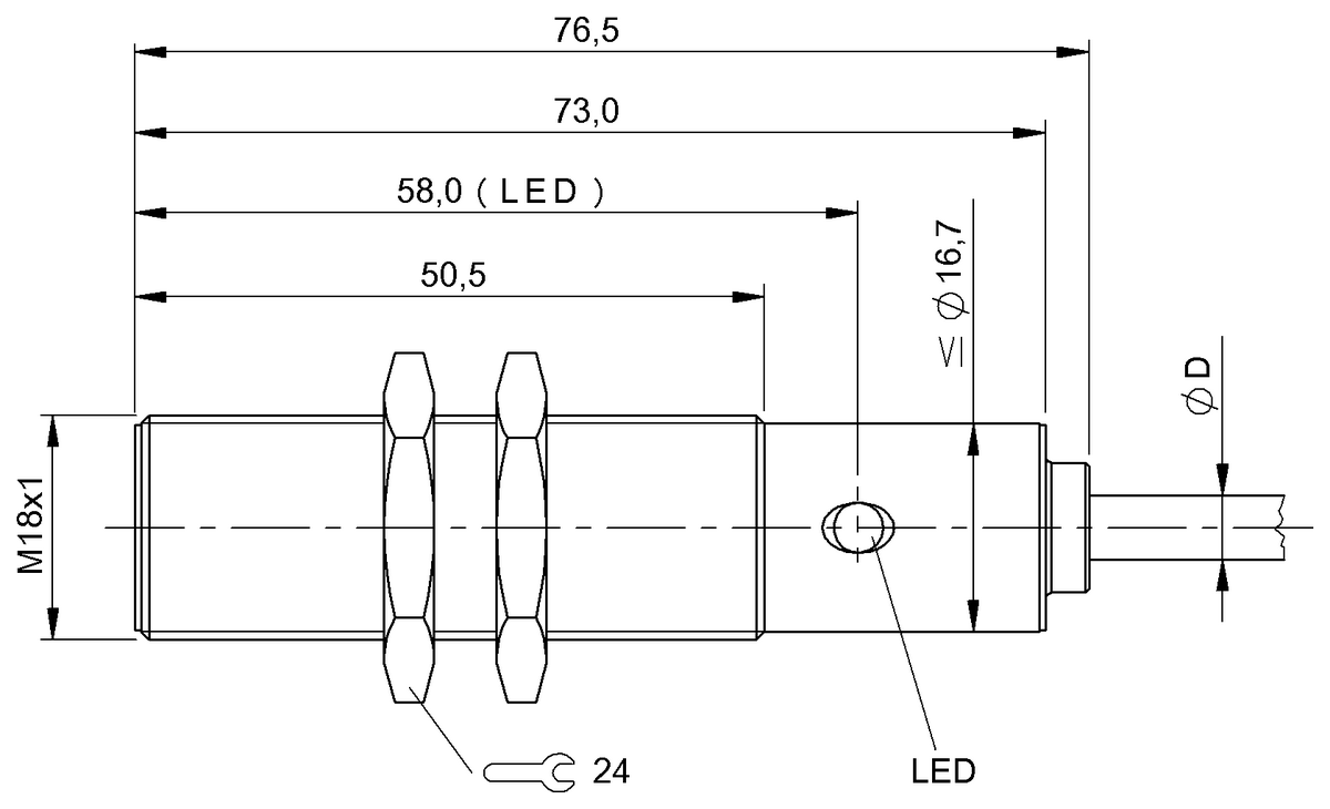 Inductive proximity switches and proximity sensors