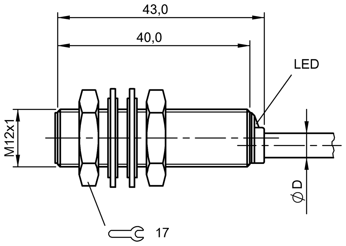 Induktiva närhetsbrytare