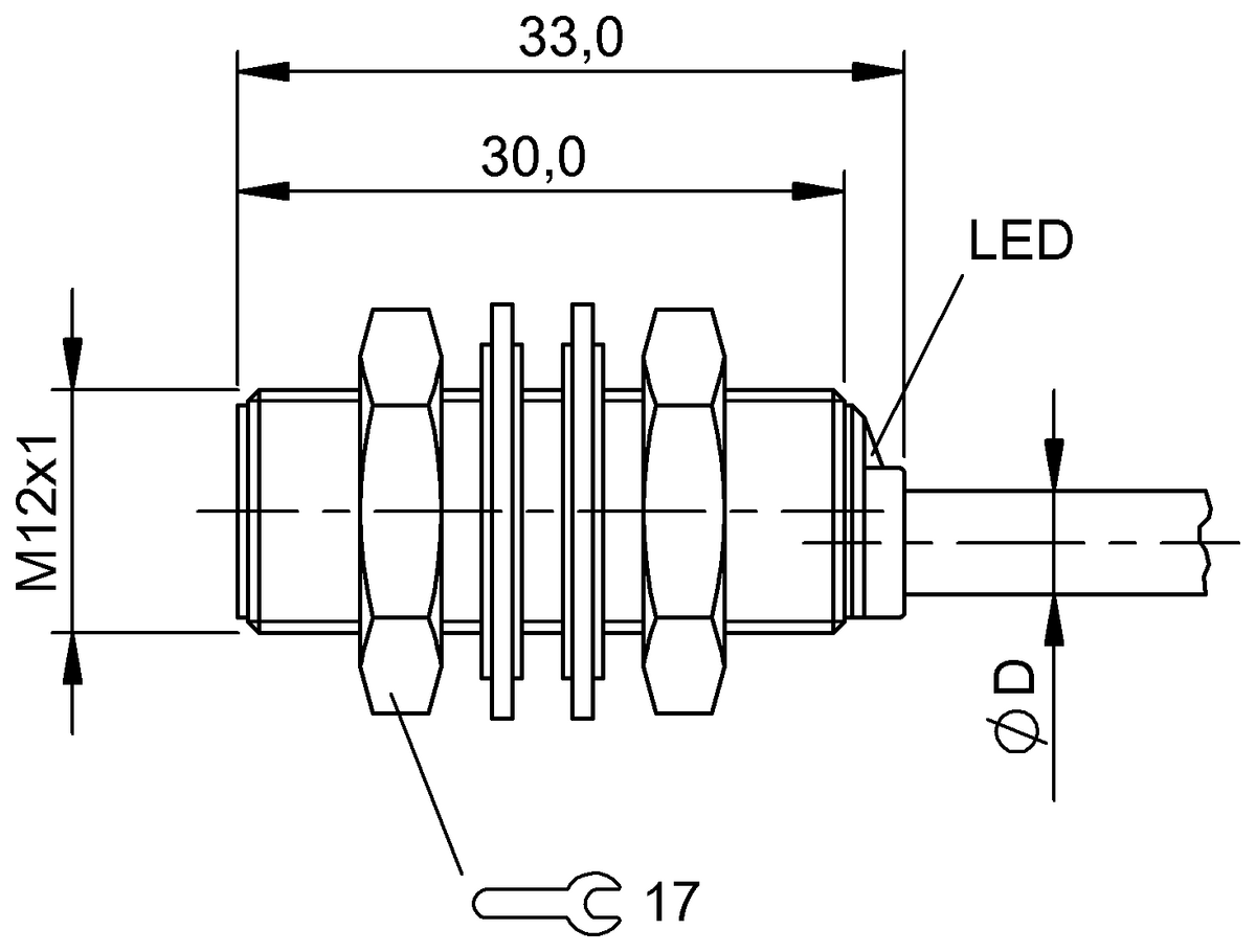 Interruttori di prossimità induttivi