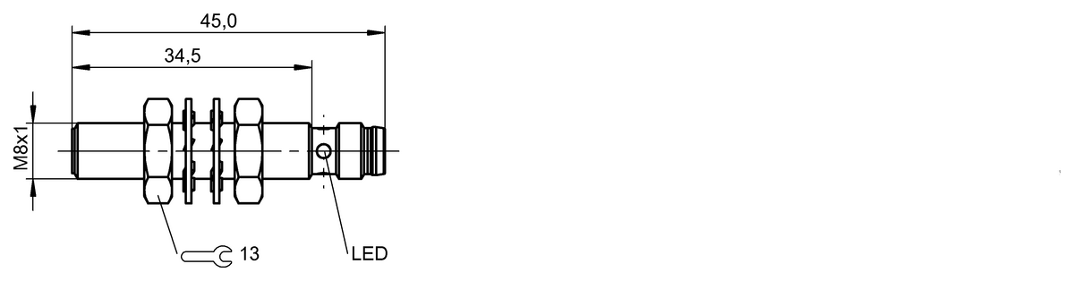 Inductive distance sensors