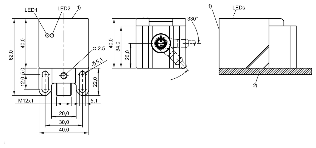 Indukční snímače s&nbsp;faktorem&nbsp;1