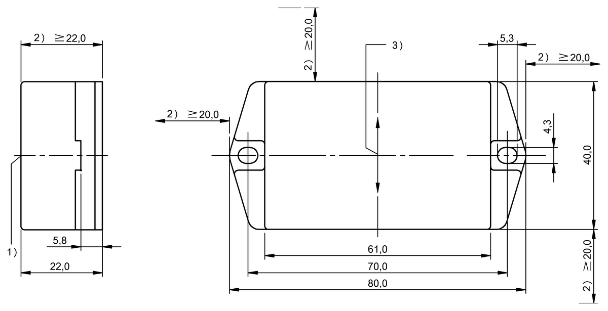 Supports de données BF (70/455 kHz)