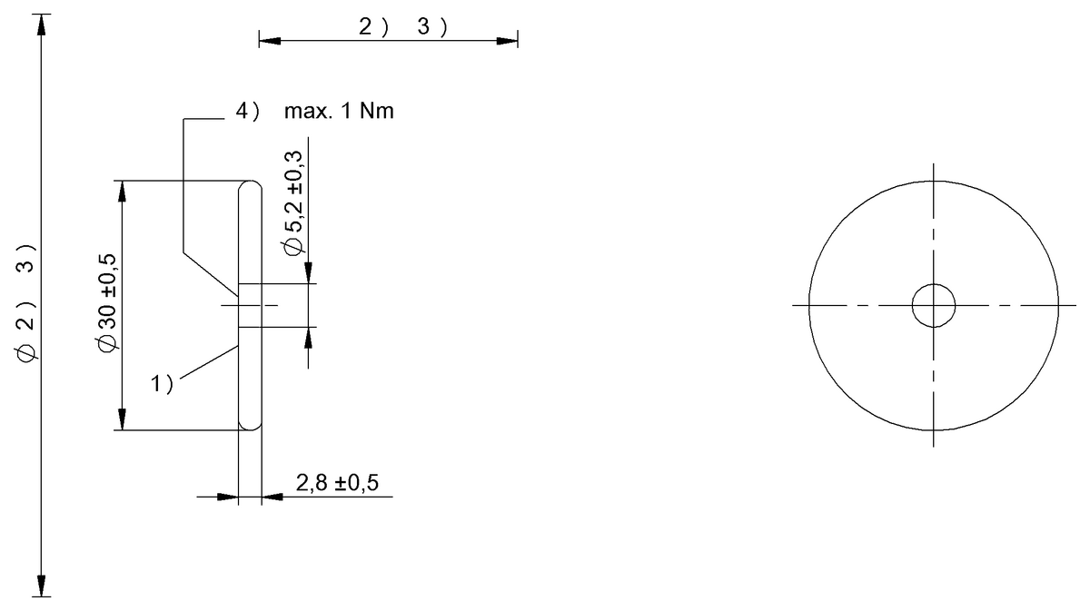 Supporto dati HF (13,56 MHz)