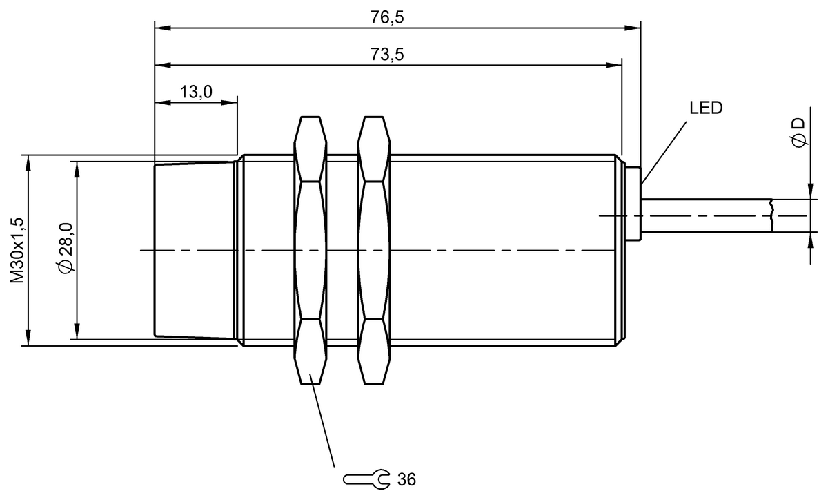 Endüktif yakınlık anahtarları