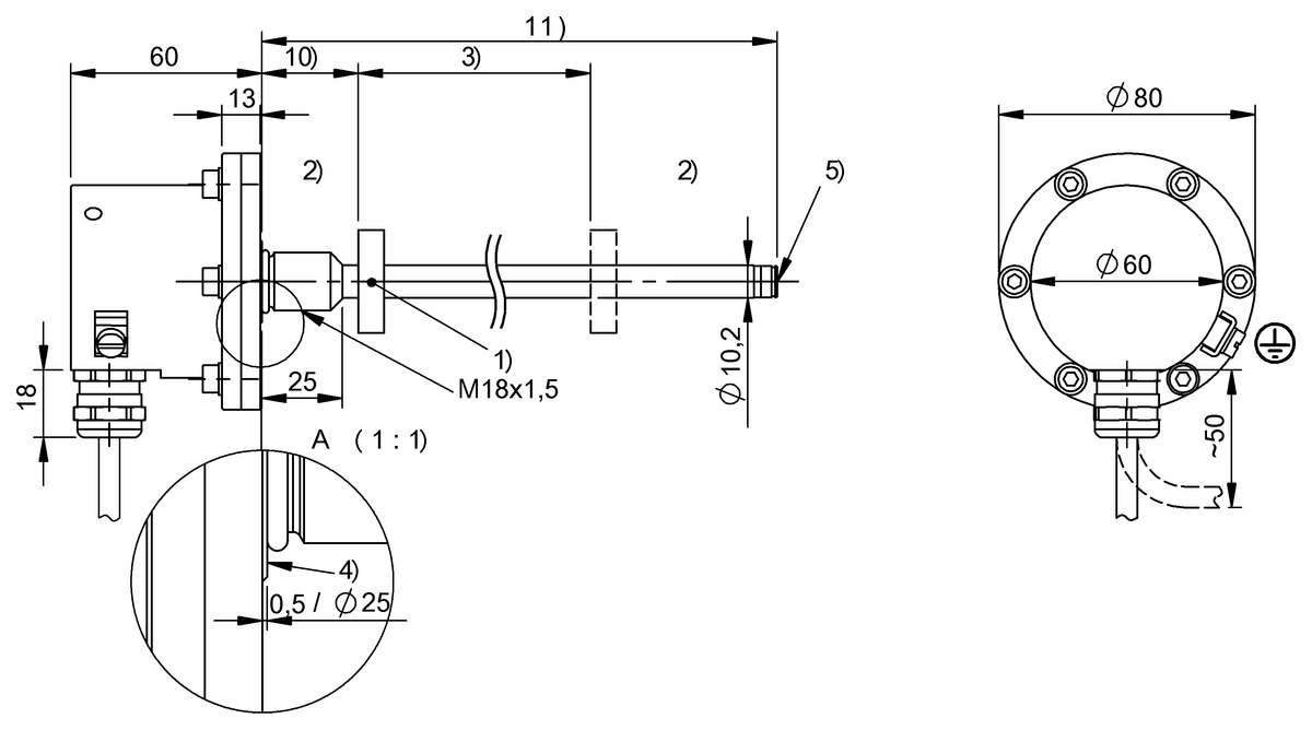 Magnetostriktive Positionsmesssysteme für explosionsgefährdete Bereiche