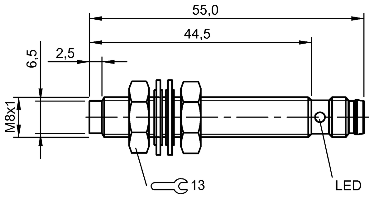 Inductive proximity switches and proximity sensors