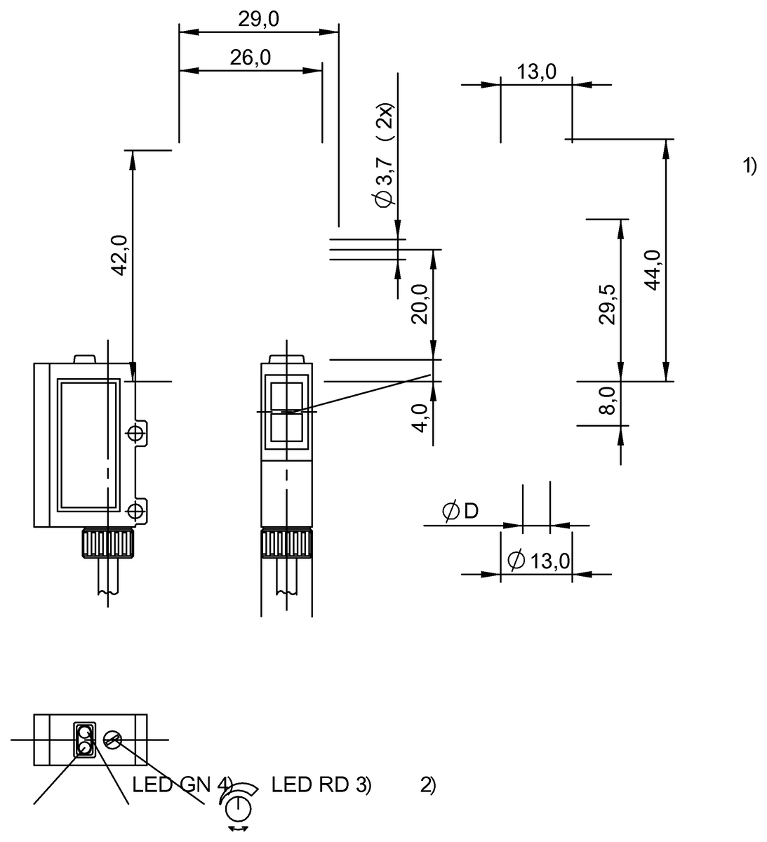 Karşılıklı tip sensörler