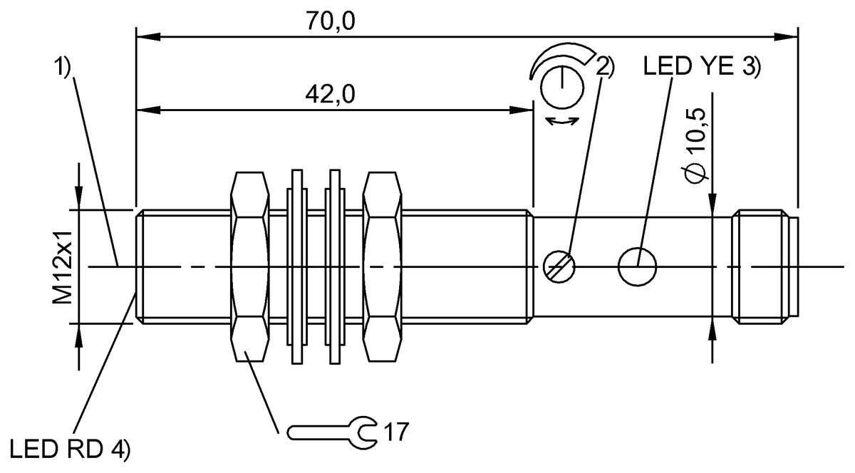 Through-beam sensors