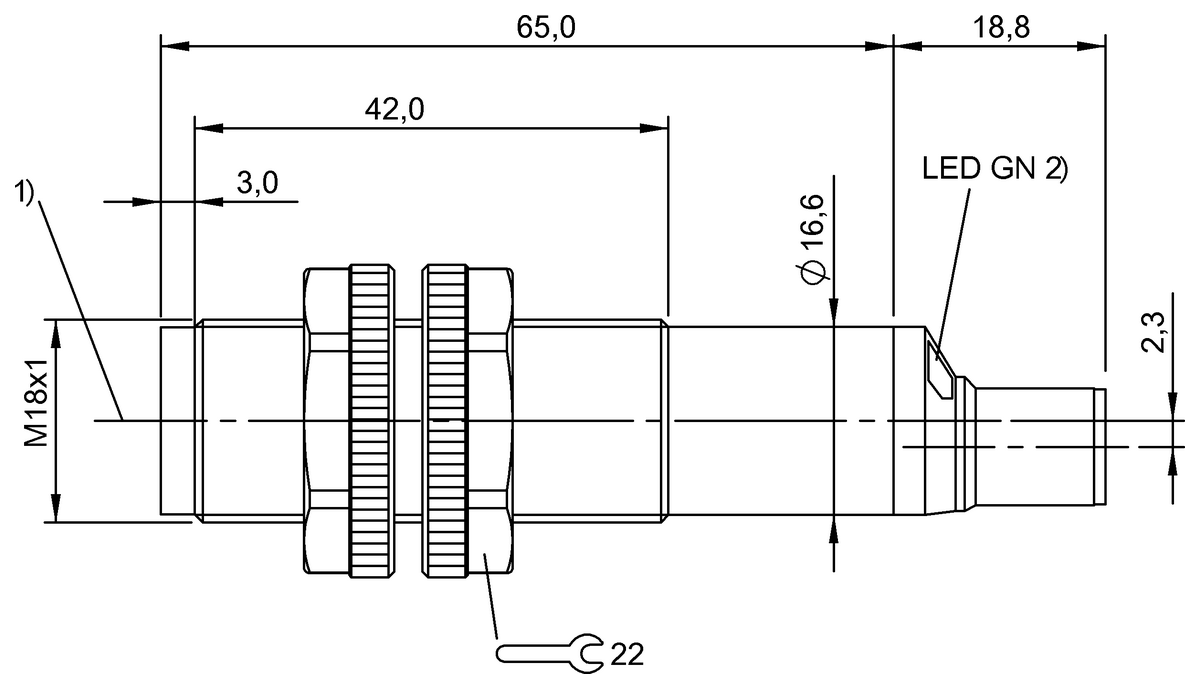 Through-beam sensors