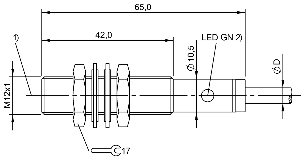 Through-beam sensors