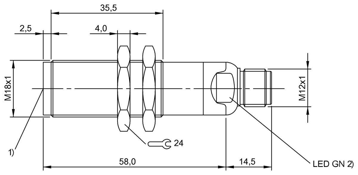 Barreras fotoeléctricas unidireccionales