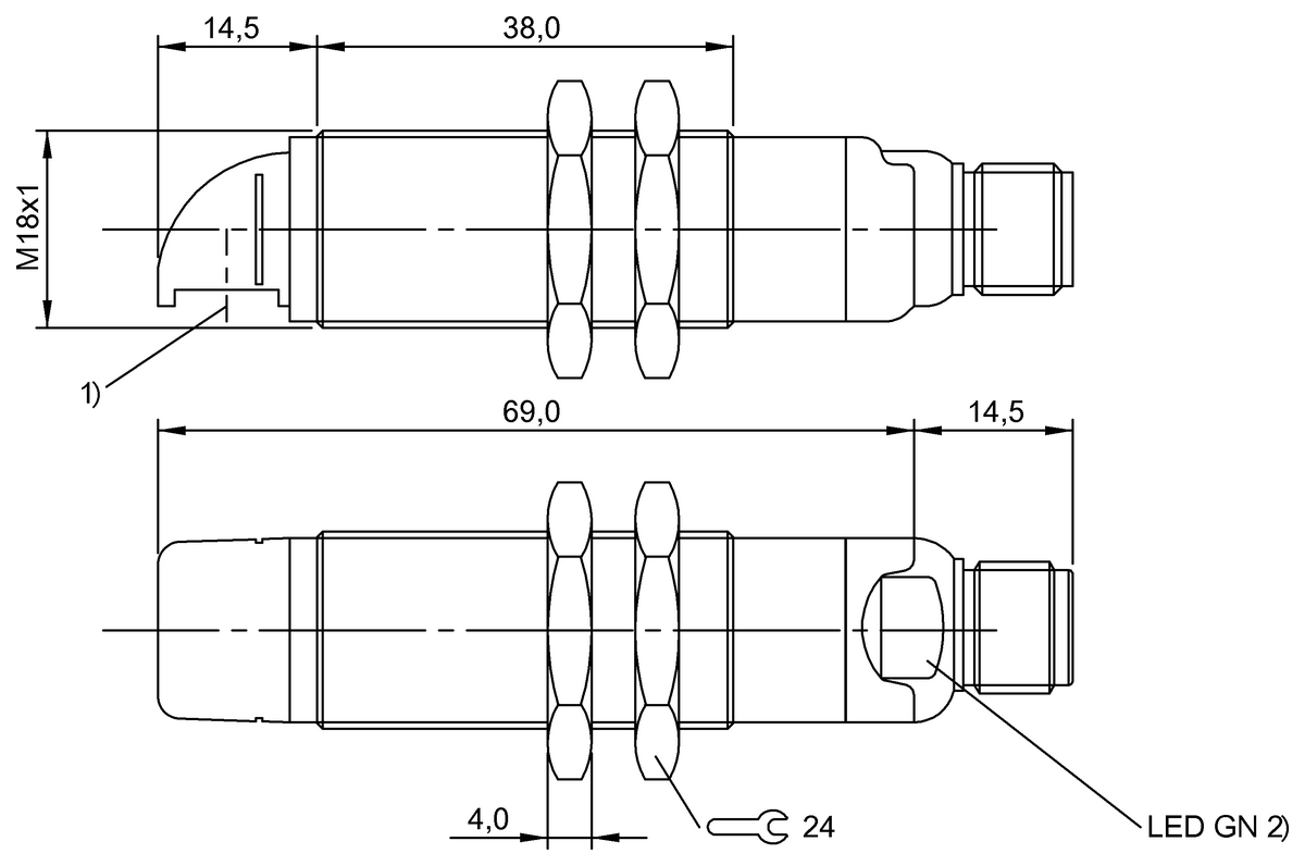 Through-beam sensors