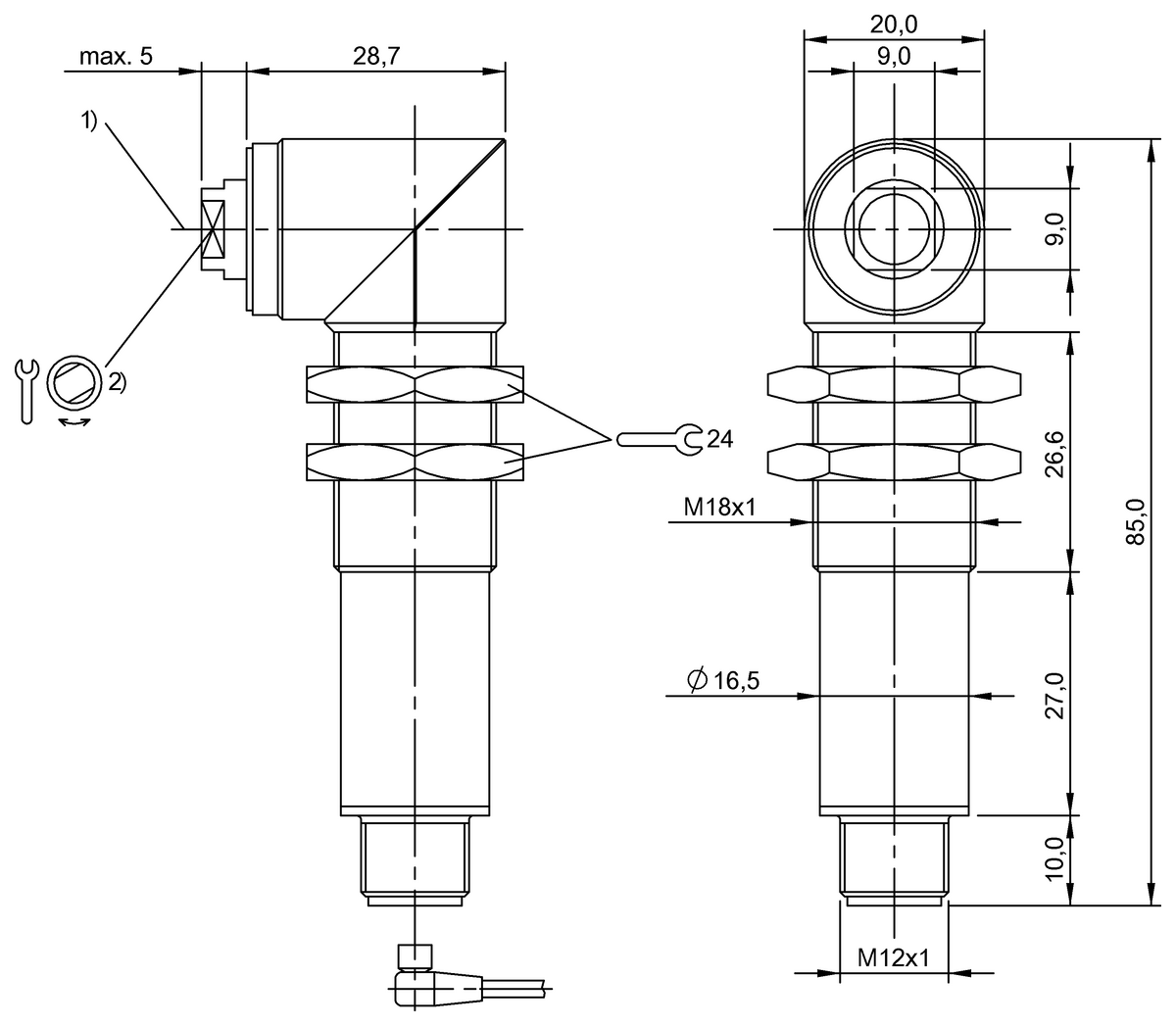 Einweglichtschranken