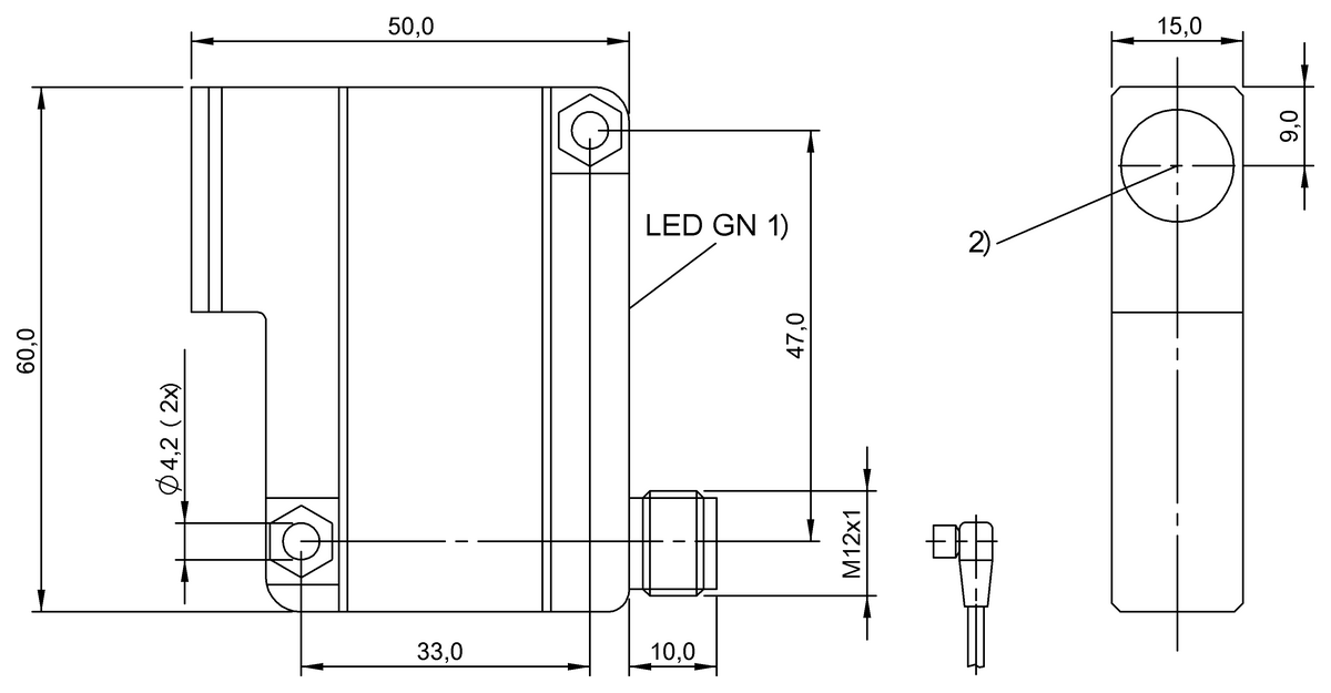 Through-beam sensors