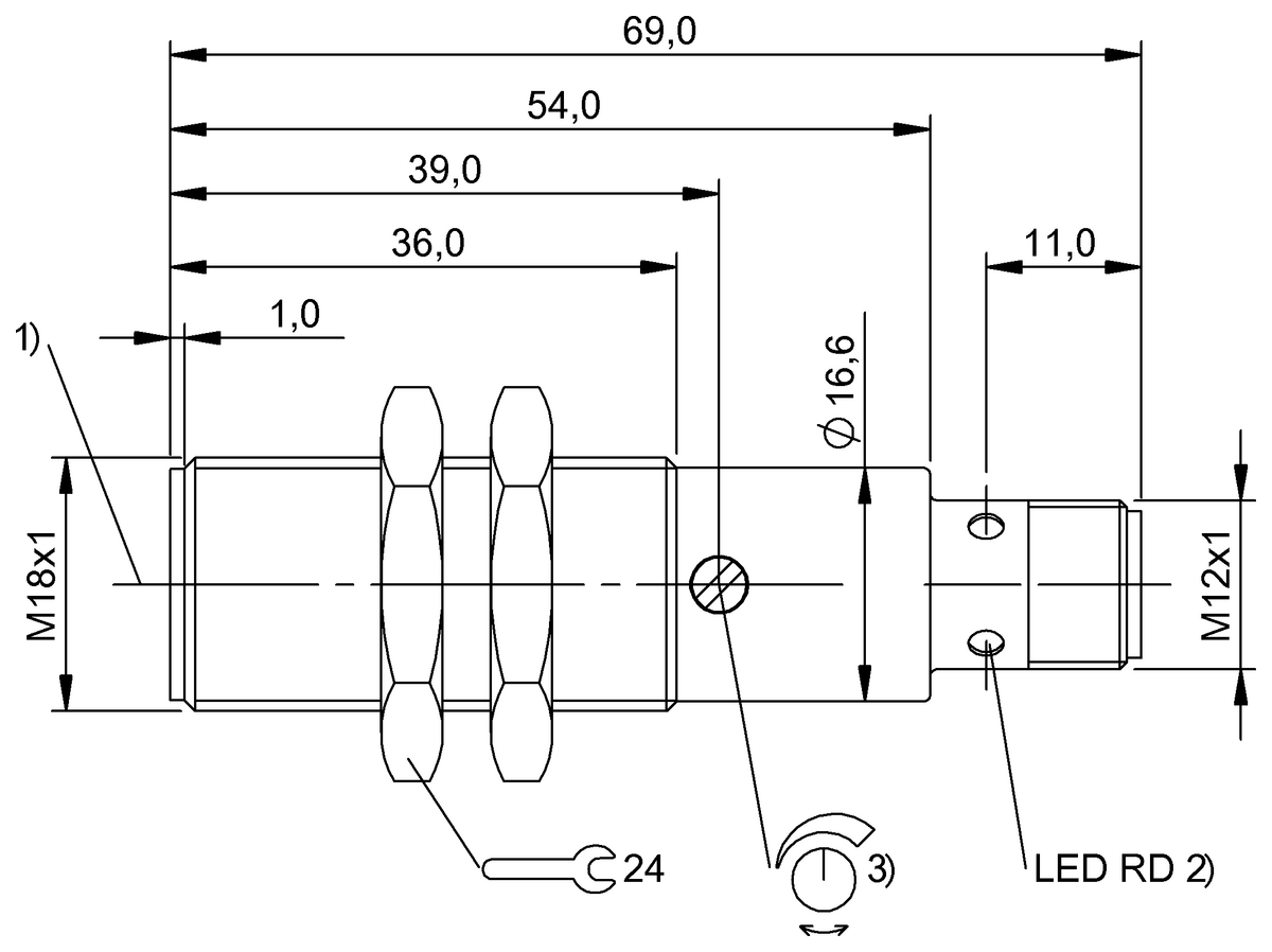Diffuse sensors