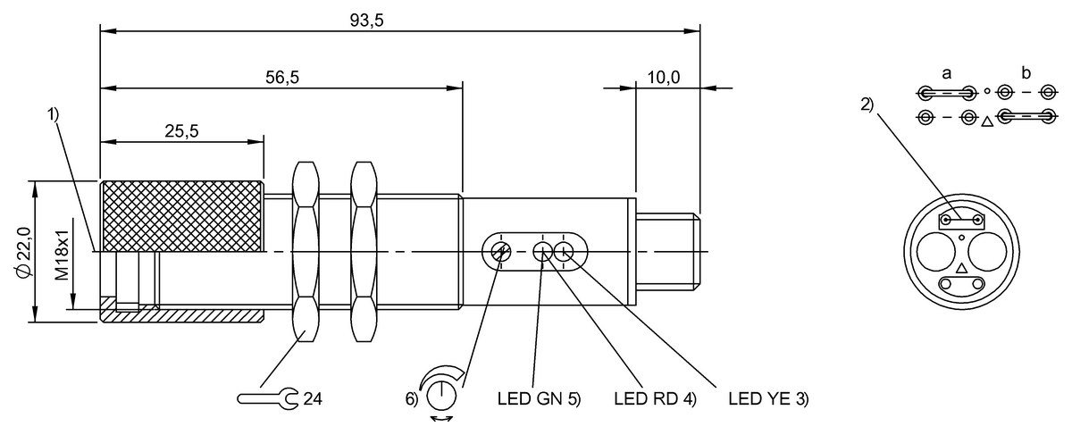 Diffuse sensors