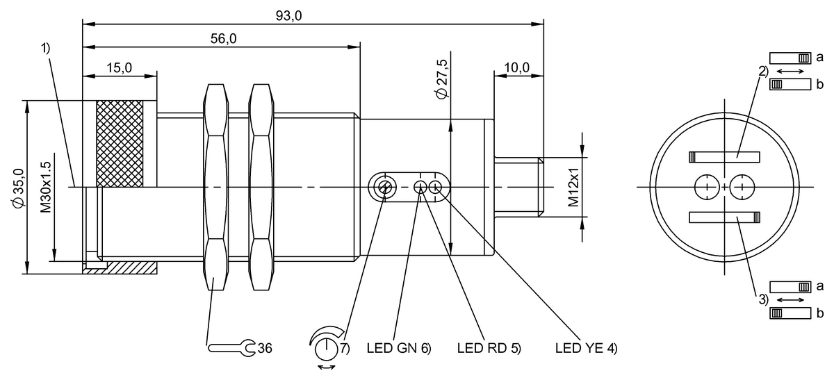 Diffuse sensors