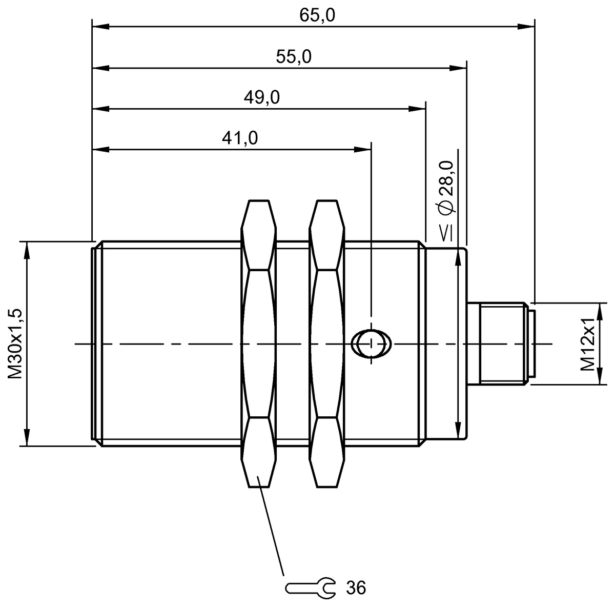 Detectores de proximidad inductivos