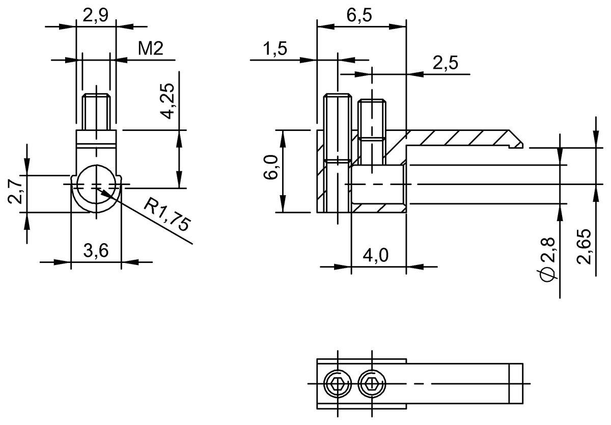Mounting brackets for magnetic sensors