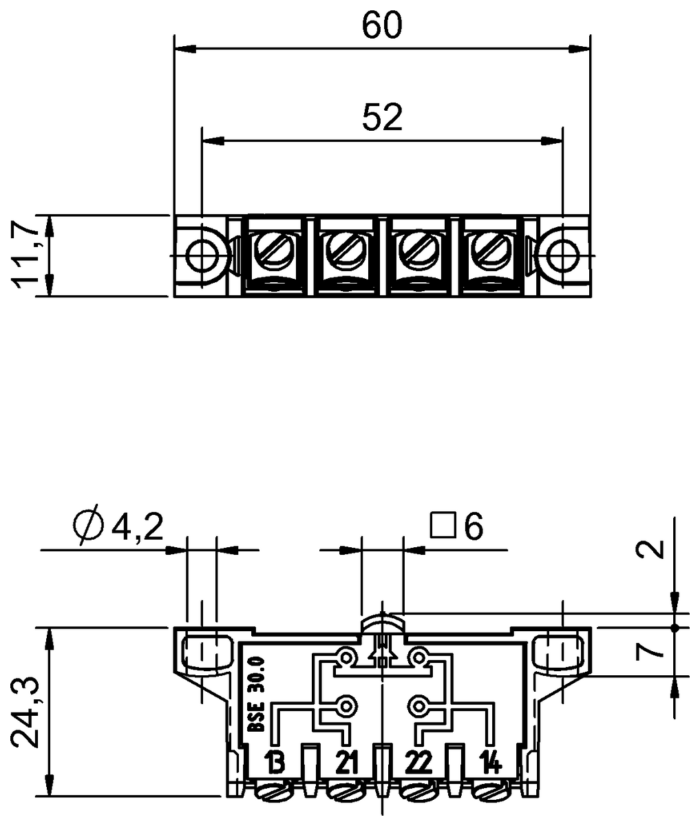 Mechanical single position limit switches