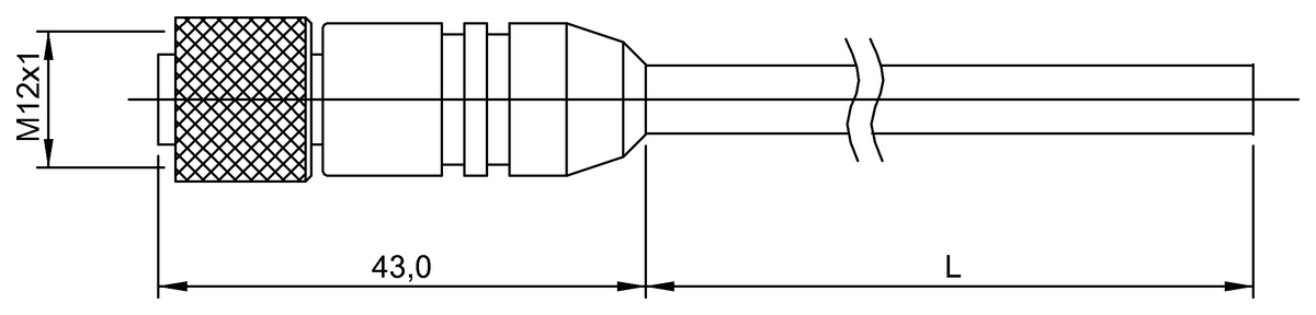 Single-ended cordsets