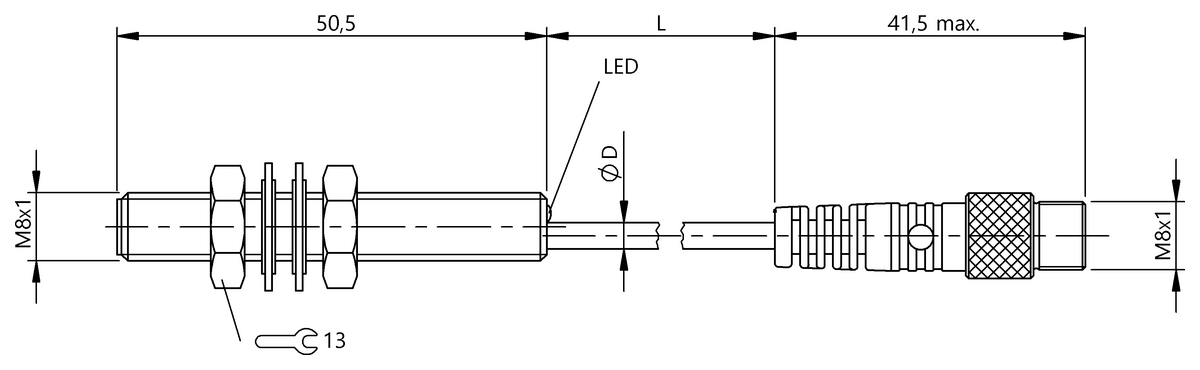 Detectores de proximidad inductivos